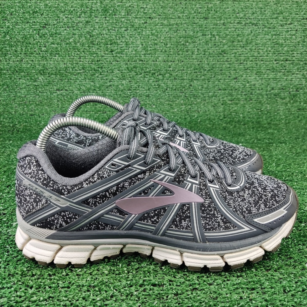 Brooks Women’s Gray & Pink Athletic Running Shoes